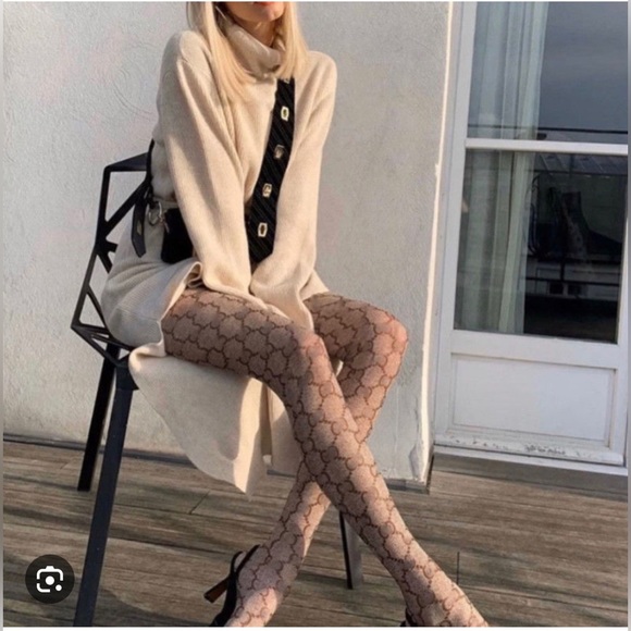 Gucci Accessories - New in box w tags GUCCI Jacquard-knit tights
